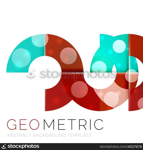 Shiny geometric abstract background. Shiny geometric vector abstract background