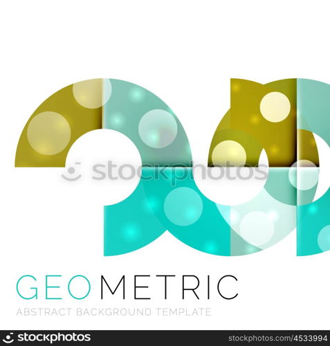 Shiny geometric abstract background. Shiny geometric vector abstract background