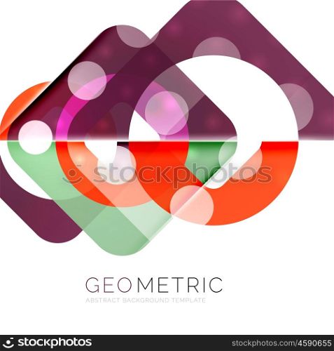 Shiny geometric abstract background. Shiny geometric vector abstract background