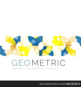 Shiny geometric abstract background. Shiny geometric vector abstract background