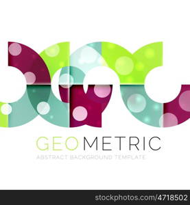 Shiny geometric abstract background. Shiny geometric vector abstract background