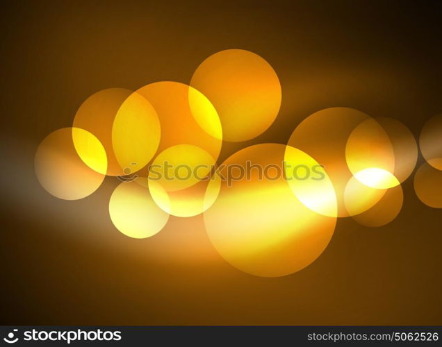 Shiny glowing glass circles, modern futuristic background template. Shiny glowing glass circles, modern futuristic abstract background circle template, vector illustration