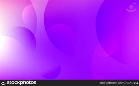 shiny purple circles modern background