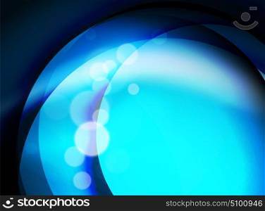 Shiny silk wave template, color satin with effects, vector abstract background. Shiny blue silk wave template, color satin with effects, vector abstract background