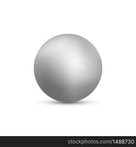 Shiny Silver Ball mesh Vector. Gray 3d realistic sphere.. Shiny Silver Ball mesh Vector. Gray 3d realistic sphere