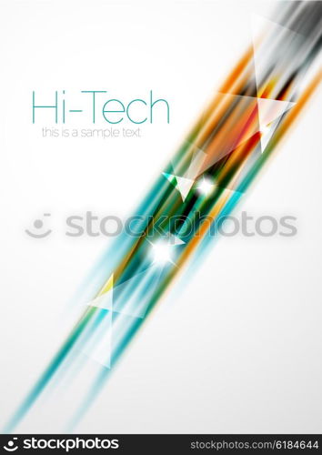 Shiny straight lines abstract background. Shiny straight lines abstract background. Glossy multicolored stripes