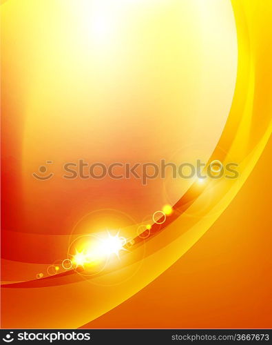 Shiny wave abstract background