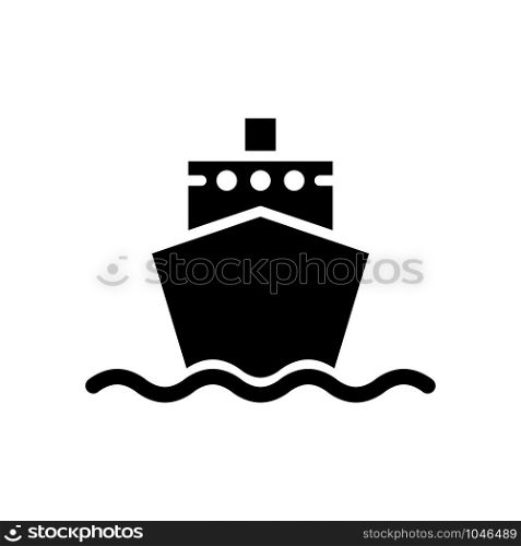 Ship icon trendy