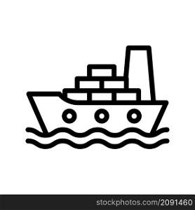 ship line icon
