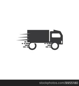 shipping truck icon  vector illustration design template