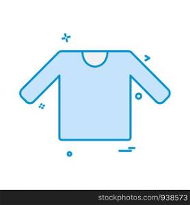Shirt icon design vector