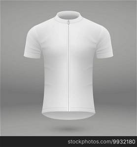 shirt template for cycling jersey. Vector illustration. shirt template for cycling jersey