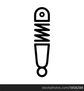 shock absorber line icon