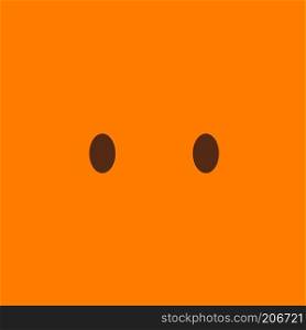 Shocked emoji icon design vector