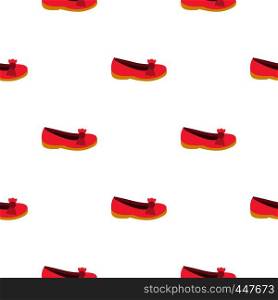 Shoe pattern seamless for any design vector illustration. Shoe pattern seamless