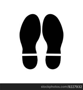 shoe sole icon vector illustration symbol design