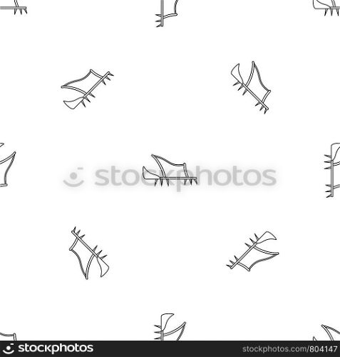 Shoe spike icon. Outline illustration of shoe spike vector icon for web design isolated on white background. Shoe spike icon, outline style