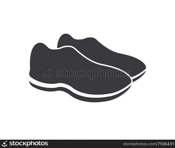 shoes icon logo vector illustration design template