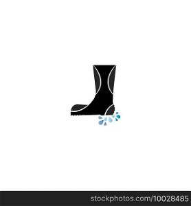 Shoes icon vector illustration logo template.