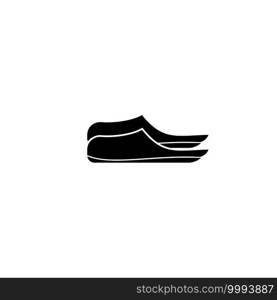 Shoes icon vector illustration logo template.