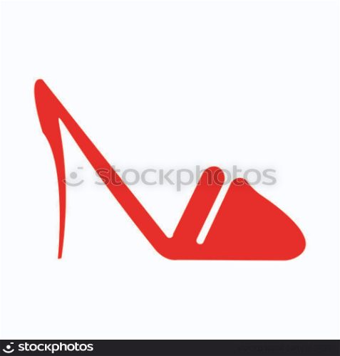shoes logo stock illustration design