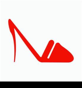 shoes logo stock illustration design
