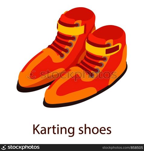 Shoes sport icon. Isometric illustration of shoes sport vector icon for web. Shoes sport icon, isometric 3d style