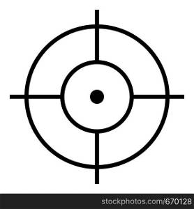 Shooting icon. Simple illustration of shooting vector icon for web. Shooting icon, simple style.