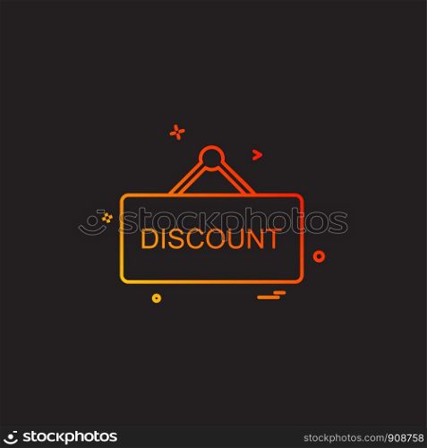 Shop board icon design vector