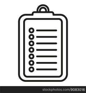 Shop board icon outline vector. Parcel product. Service package. Shop board icon outline vector. Parcel product