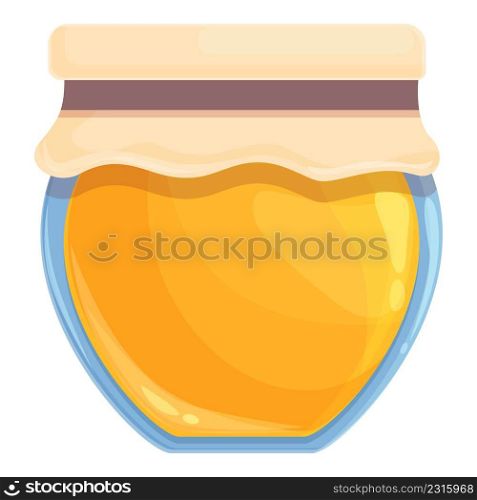 Shop honey jar icon cartoon vector. Nectar liquid. Nectar container. Shop honey jar icon cartoon vector. Nectar liquid