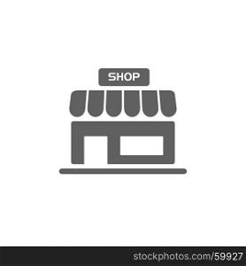 Shop icon on a white background