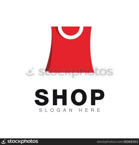 Shopπng Bag Logo Icon Design Vector