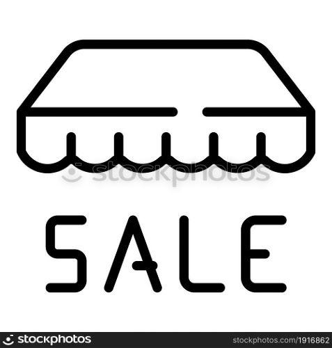Shop sale icon outline vector. Retail store. Purchase discount. Shop sale icon outline vector. Retail store