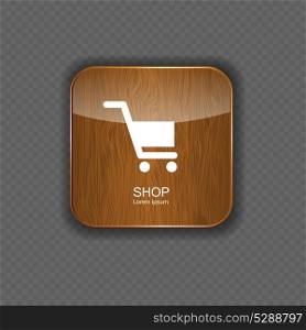 Shop wood application icons