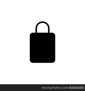 shopping bag icon logo vector design