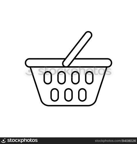 shopping bag icon vector template illustration logo design