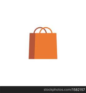 Shopping bag illustration logo vector template