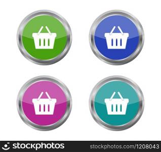shopping basket button