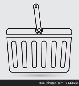 Shopping basket icon