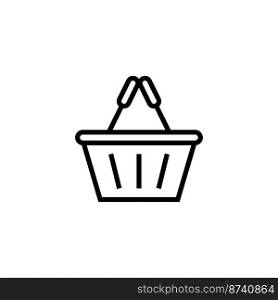 shopping basket icon vector design templates white on background