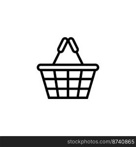 shopping basket icon vector design templates white on background