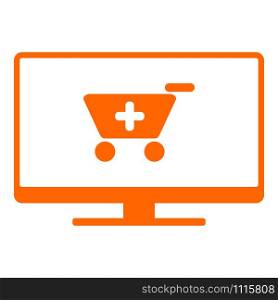 Shopping cart and screen
