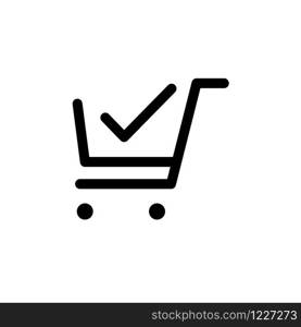 Shopping cart icon design template