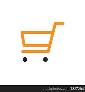 Shopping cart icon design template