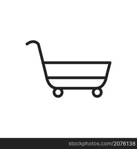 shopping cart icon design vector templates white on background