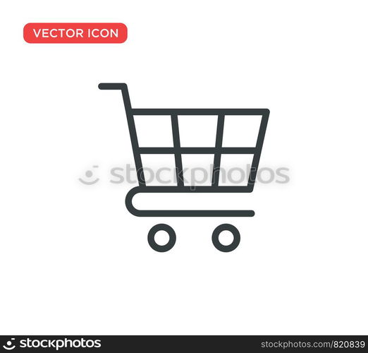 Shopping Cart Icon Vector Illustration Design