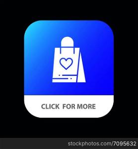 Shopping, Love, Gift, Bag Mobile App Icon Design