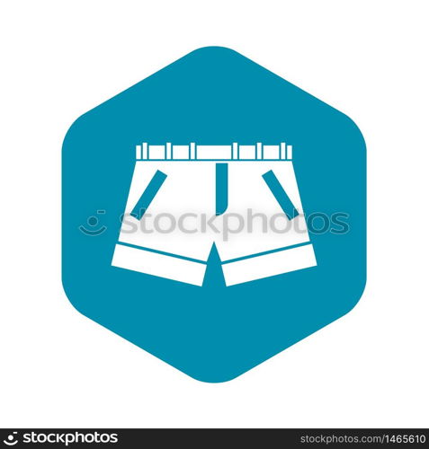 Shorts icon. Simple illustration of shorts vector icon for web. Shorts icon, simple style