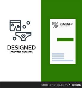 Shots, Love, Night, Wedding Grey Logo Design and Business Card Template